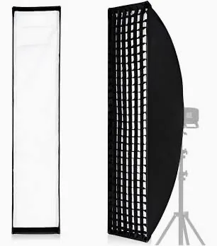 Softbox strip com colmeia